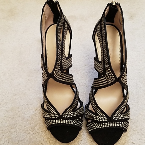 studded stiletto heels